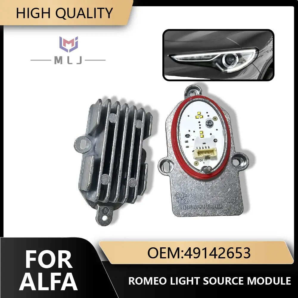DRL LED Light Source Module OE 49142653 Fit For Alfa Romeo Giulia Stelvio Xenon Headlight Direct Replacement