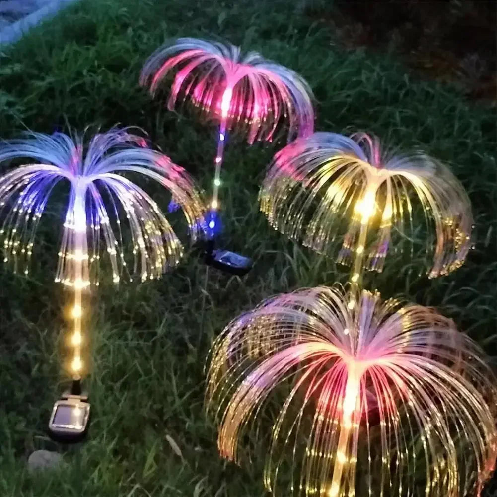 LED Solar Jellyfish Garden Lights Outdoor Waterproof Christm