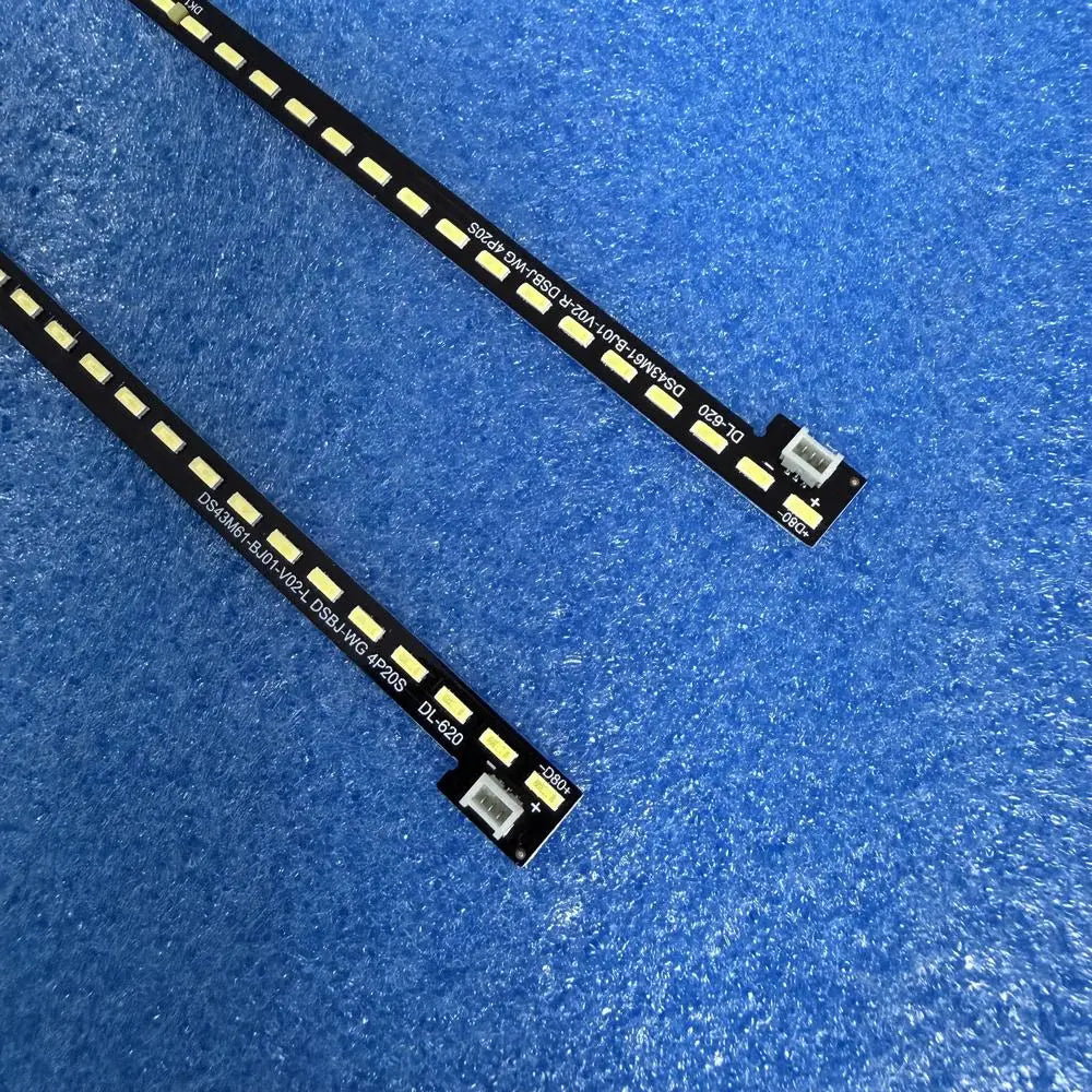 LED Backlight Strip for(2) for VA43L11 L430LCS DU430FHM-NNO DS43M61BJ01V01-L DS43M61-BJ01-V01-R