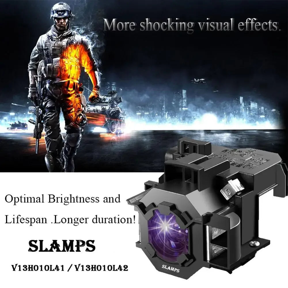 Compatible bulb ELPLP42 V13H010L42 Projector Lamp with housi