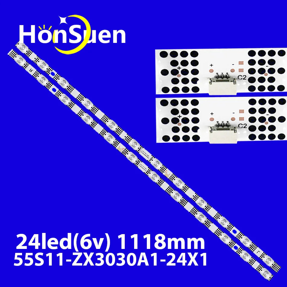 LED For iFFALCON iFF55U62 TC L 55p635 55s455 55s451 55s453 55v6ea 55rk8600 55f265c B0101-000490 55S11