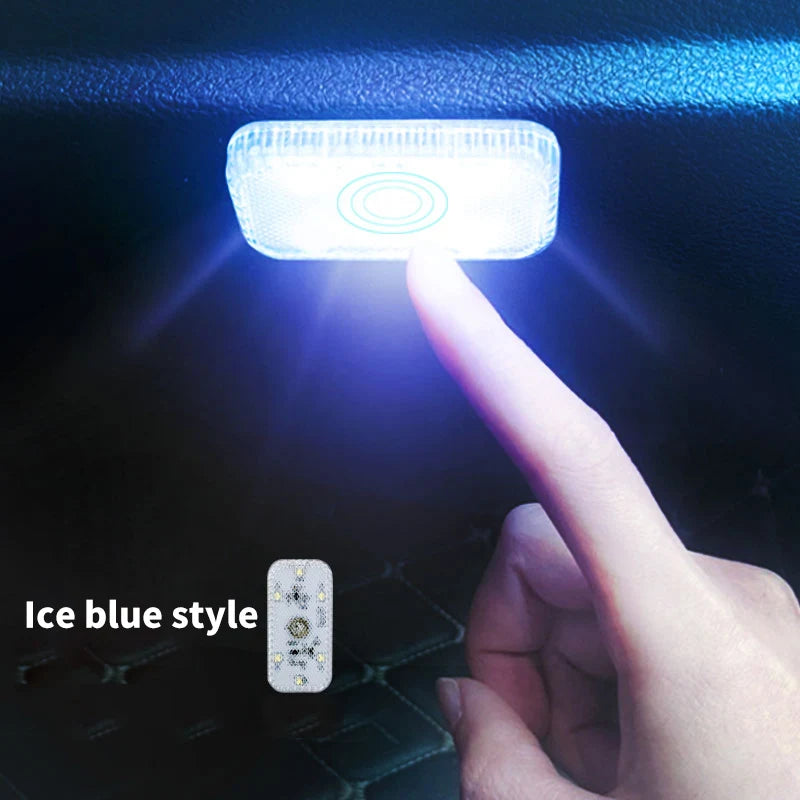 Automotive LED Touch Lighting Reading Lights Roof Lights Emergency Lights Mini Night Lights Interior Decorative Trunk Light