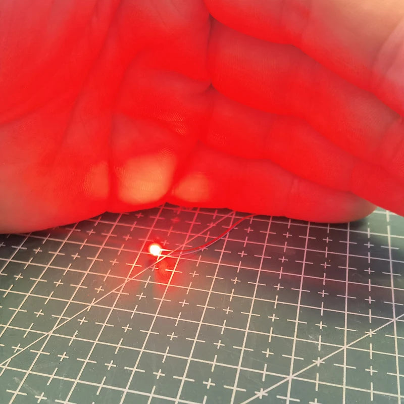 20pcs 0402/0603/0805/1206 SMD LED Model Lamp Wired Micro Led