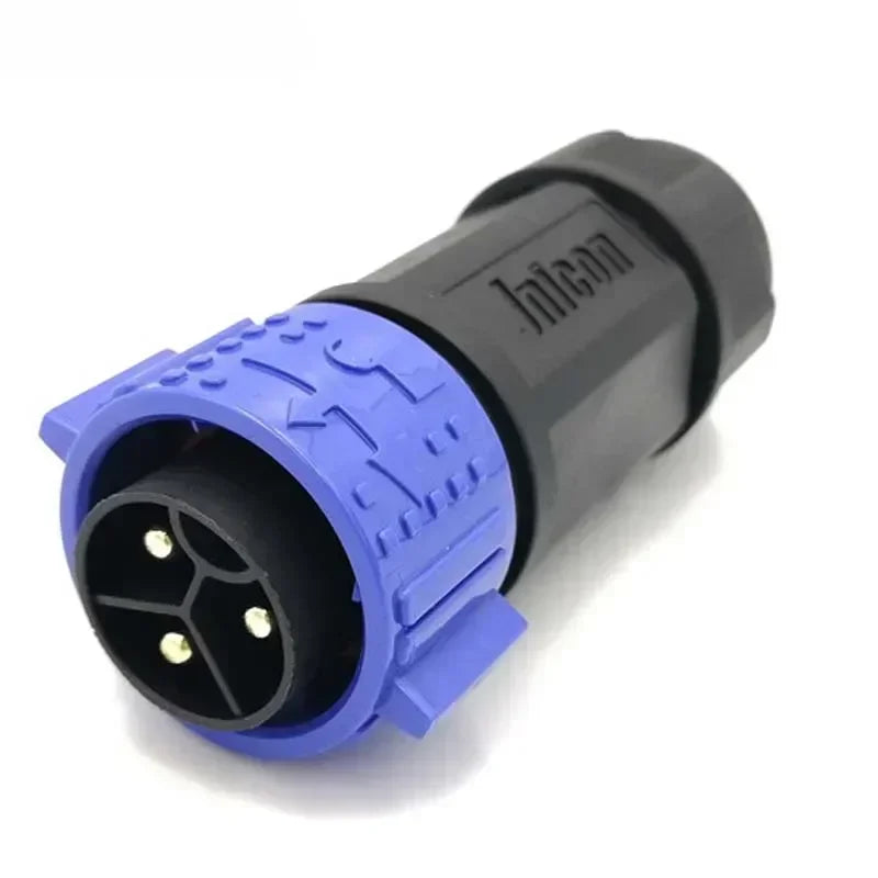 IP67 M25 Connector 2 3 Pin 50A Male Female Connectors 6-18mm