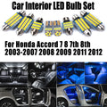 Bulbs LED Interior Vanity mirror Light Kit for Honda Accord 2003-2007