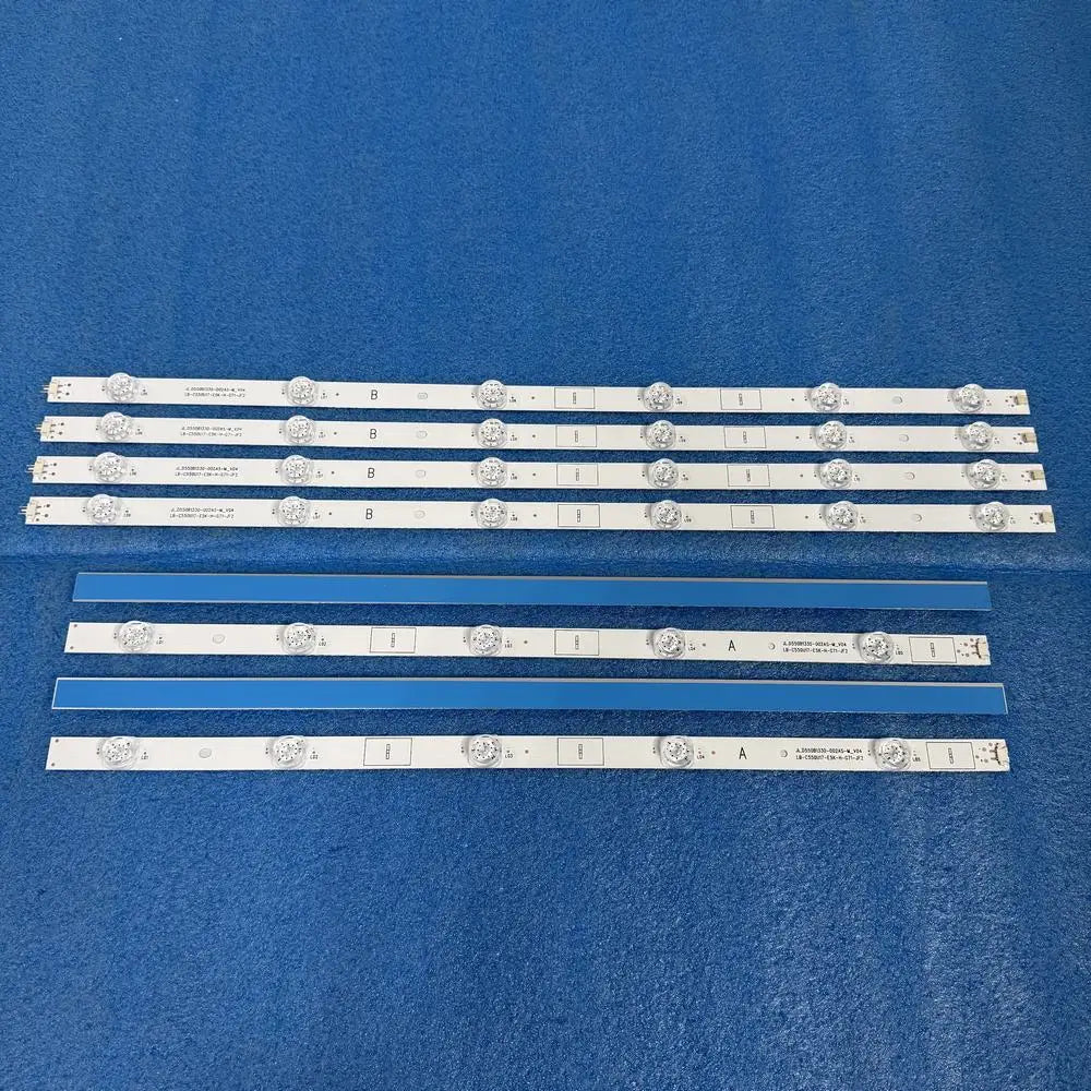 LED Backlight Strip for Panasonic TX-55HX580B MaxzenJU55SK04 LBC550Y1955UHG - Replacement TV Backlight Strip