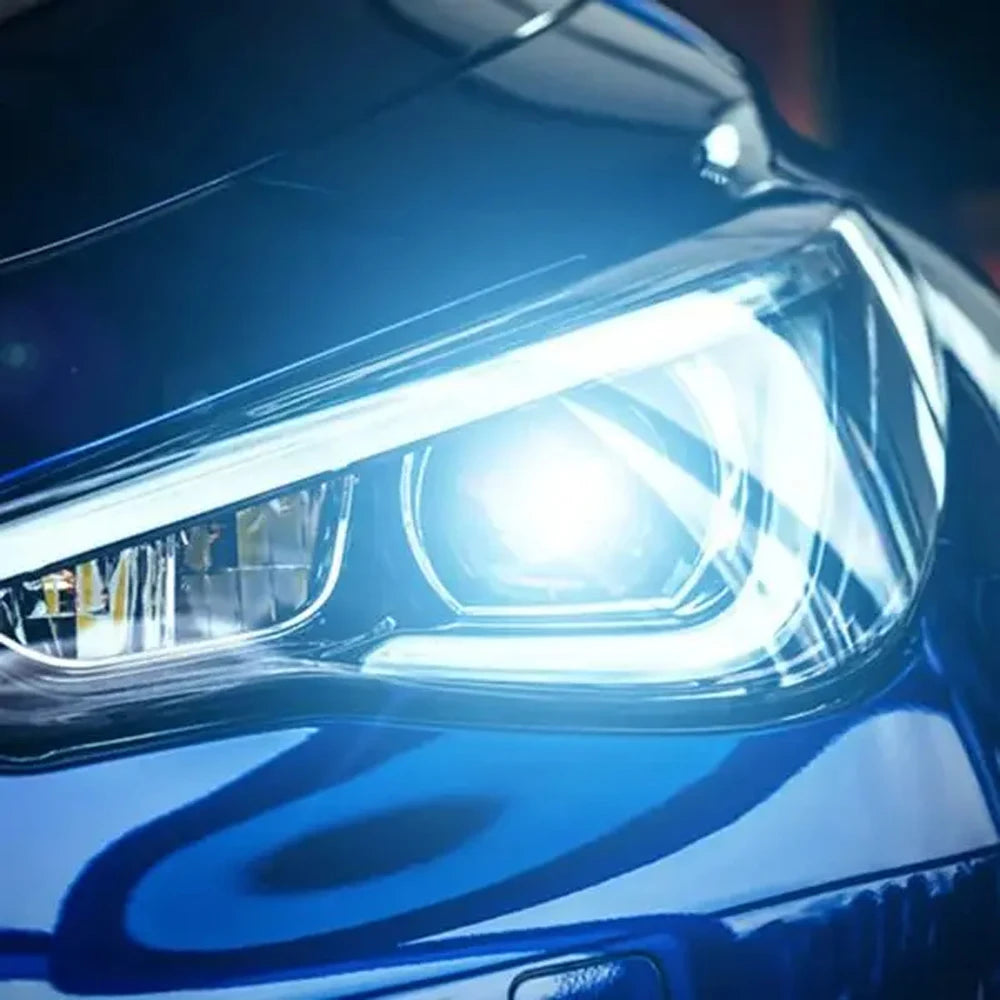 Headlight Bulbs Powerful 20000LM Replaceable Kit Xeon LED Plug&Play 12V H4 Car Headlight Bulb ﻿