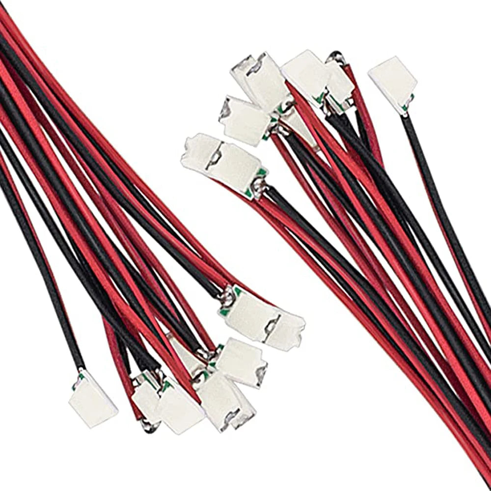 0402 0603 SMD Lamp Wired Micro Led Pre-Soldered Micro Litz W