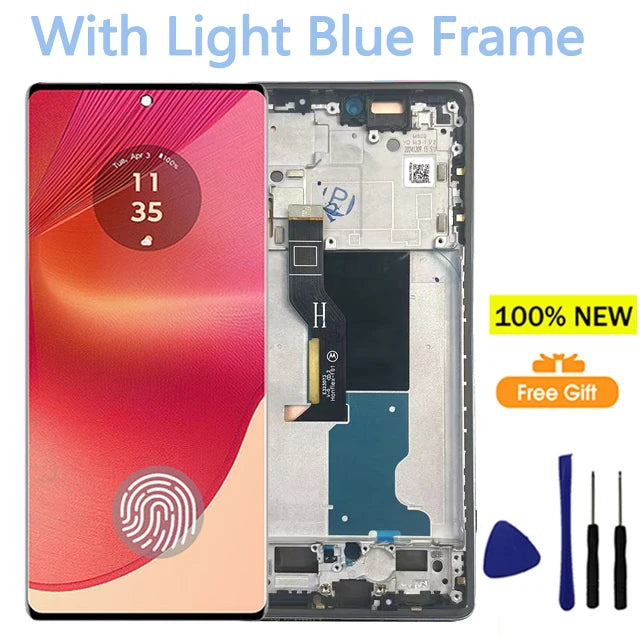 New OLED Display for Motorola Edge 50 Fusion LCD Touch Screen Digitizer for Edge 50 Fusion XT2429-1 LCD Display Replacement
