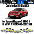Canbus For Renault Megane 2 II MK2 3 III MK3 4 IV MK4 2003- 2022 LED Interior Map Dome Vanity for Renault MK2
