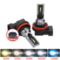 2Pcs New H8 H11 LED Car Headlight Kit H16JP 9005 HB3 9006 HB
