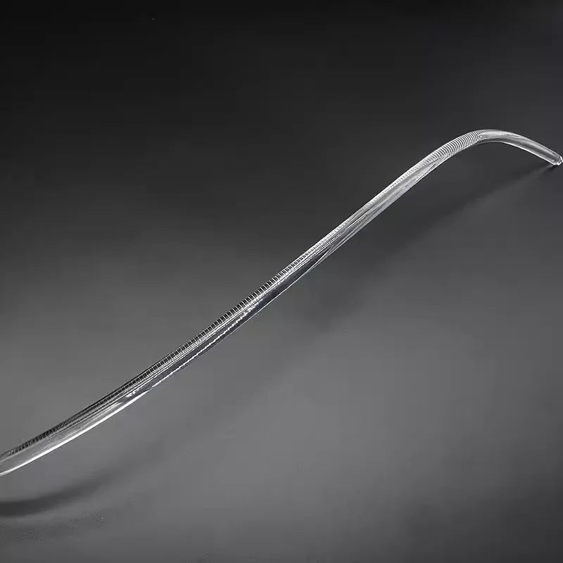 DRL Light Guide Plate Tube Daytime Running Light For 2019 2020 2021 Mercedes Benz C Class Headlight Angel Eye