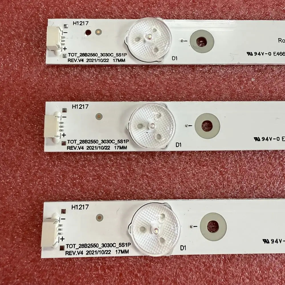 LED Backlight Strip for Kit 3pcs 5LED LED Backlight Strip For TV H28V9900 H28VPP00 4C-LB280T-YH2 YH1