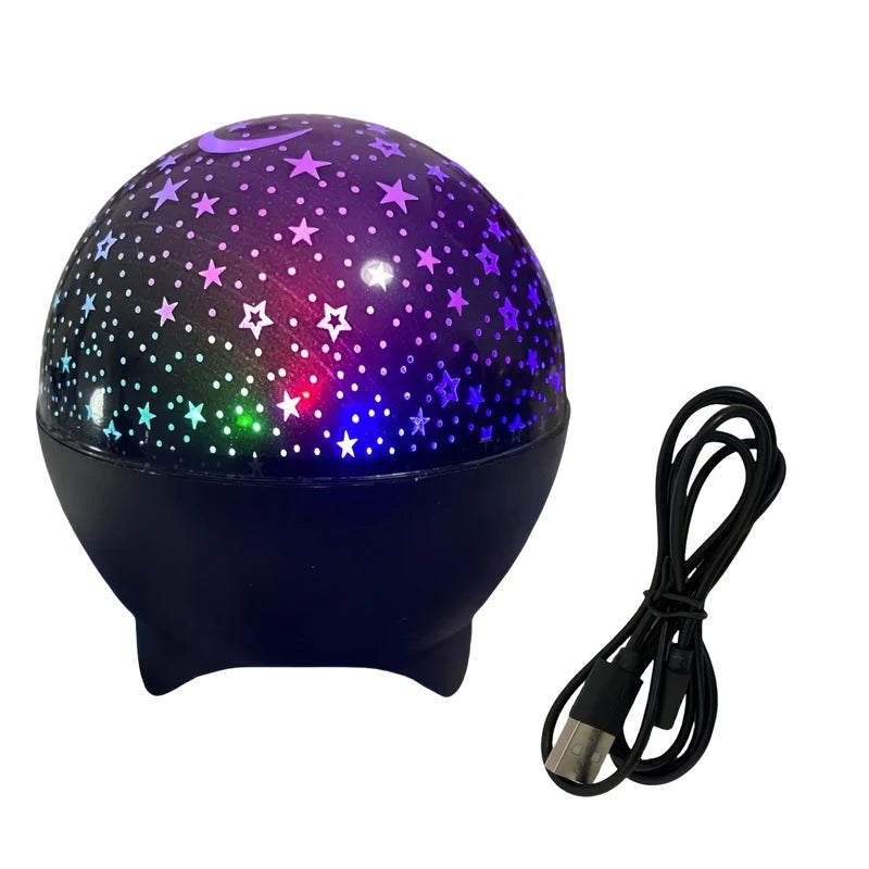 LED Night Light Starry Sky Galaxy Moon Projector Light Auto 