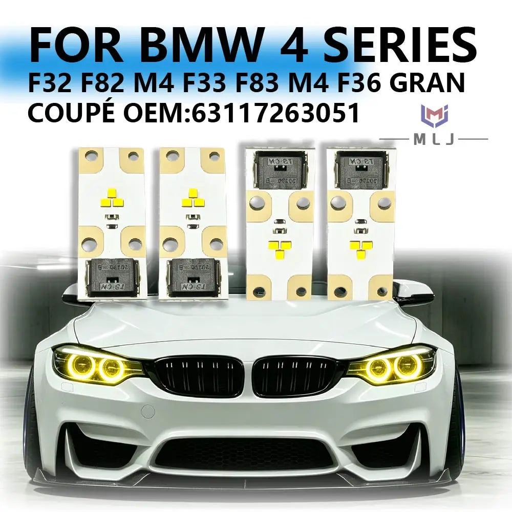 Angel Eyes Chip Board OE 63117263051 Headlight Replacement Parts For BMW 4 Series F32 F82 F33 F83 F36 Gran