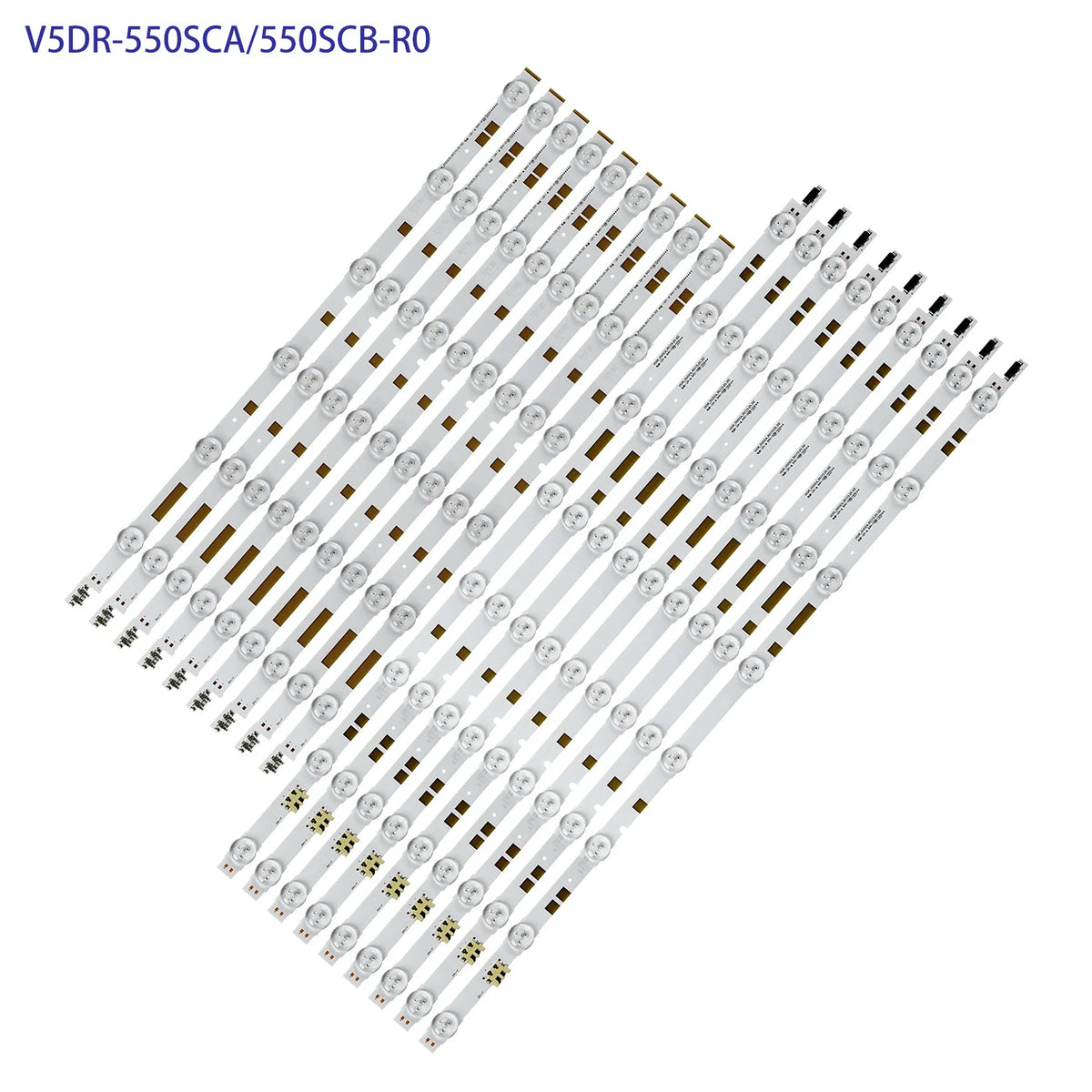 LED Backlight Strip for Samsung UN55JS7250 UE55JU3800K UA55JS7200J UA55JS7200JXXZ V5DR-550SCB V5DR-550SCA-R0