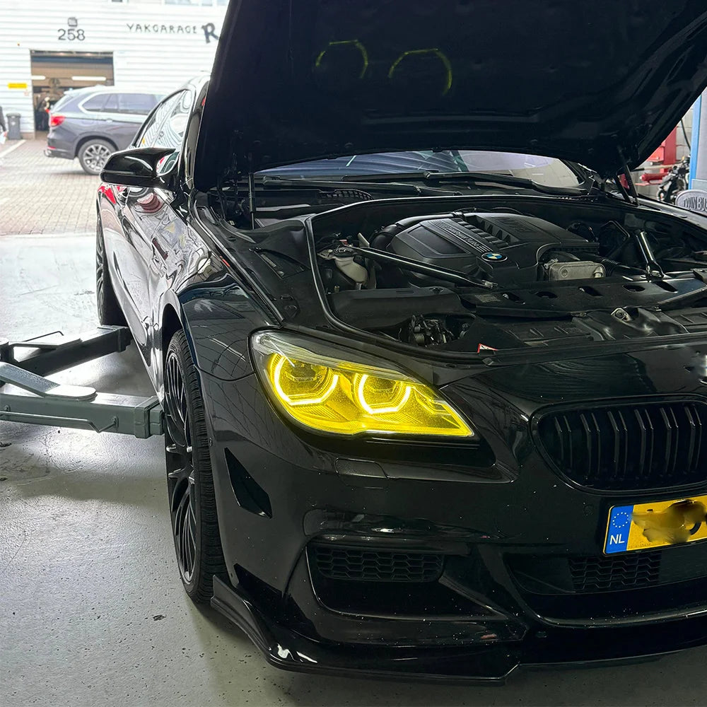 Angel Eyes DRL For 2016-2019 BMW F06 F12 F13 LCI adaptive LED Headlight Daylight Yellow Blue Red 7394901 for