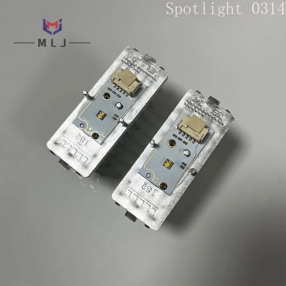 DRL Angel Eye Module Light Guide Strip For Audi A4 RS4 A4L B8 PA 2012-2016 White Headlight P121260 DRL Tube