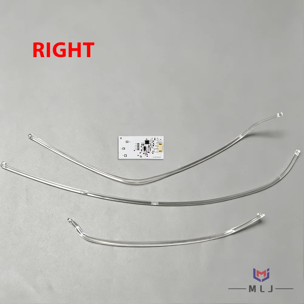 DRL Source Board Chips Headlight Light Guide Strip Tube for Renault 2015-2022