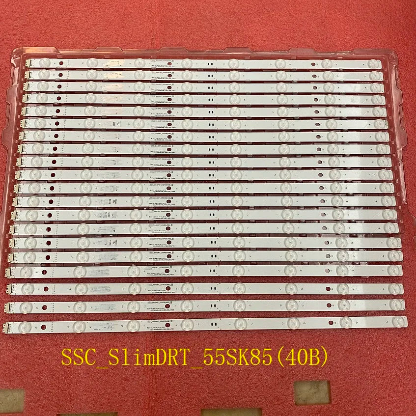 LED Strip for 55SM9010PLA 55SM9010 55SK8500PSA 55SK8500 SSC_SlimDRT_55SK85(40B)_CASE2 55SK85-8LED 55SK8500PLA