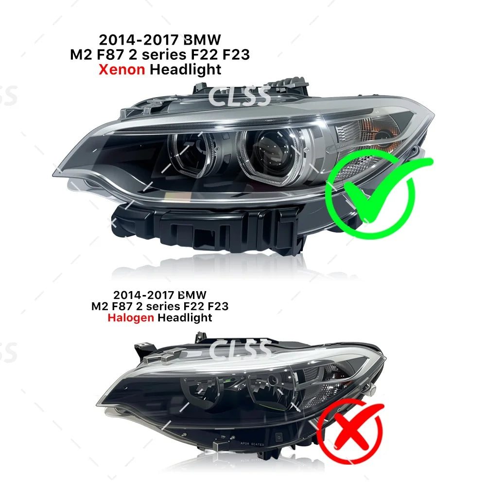 Angel Eyes DRL Board Daylight For BMW 2 Series F87 M2 F22 F23 220i 228i M240i 2014-2017 Xenon Headlight