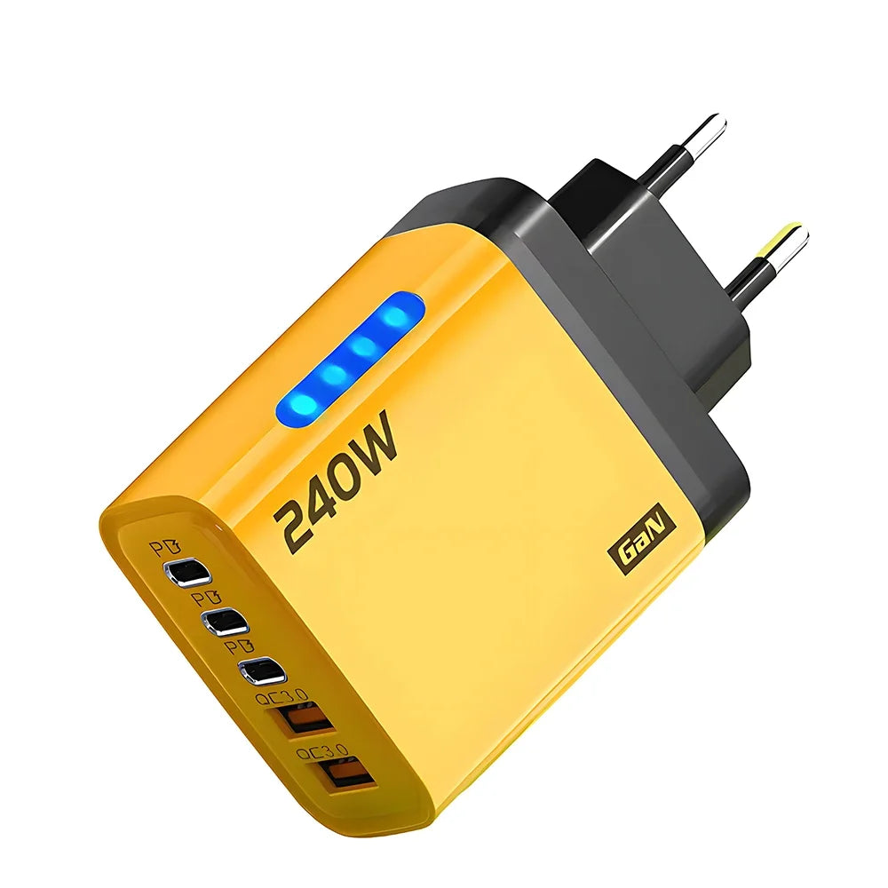 5 Ports USB C PD Charger Quick Charge 3.0 Type C USB Phone C
