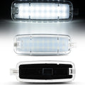 2Pcs LED Interior Sun Visor Vanity Mirror Light Car Front Dome Reading Lamp For Audi A3 RS3 A4 A5 S5 A6 A6L A7 A8 S8 Q5 TT TTS