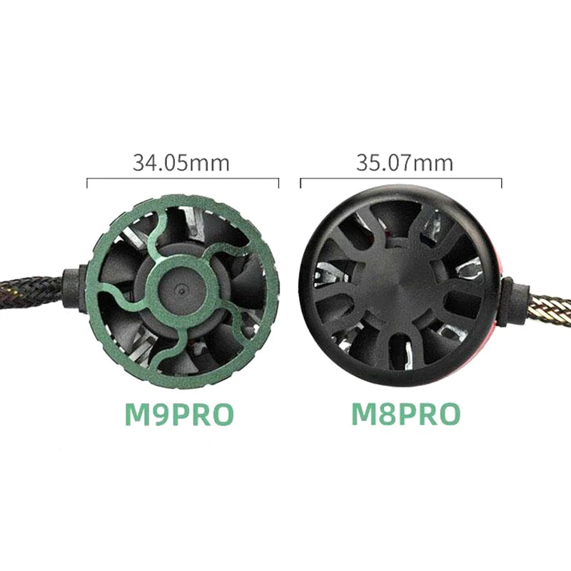 M9 Pro 120W LED Headlight Bulb 12000LM H7 Turbo CSP Diode 65