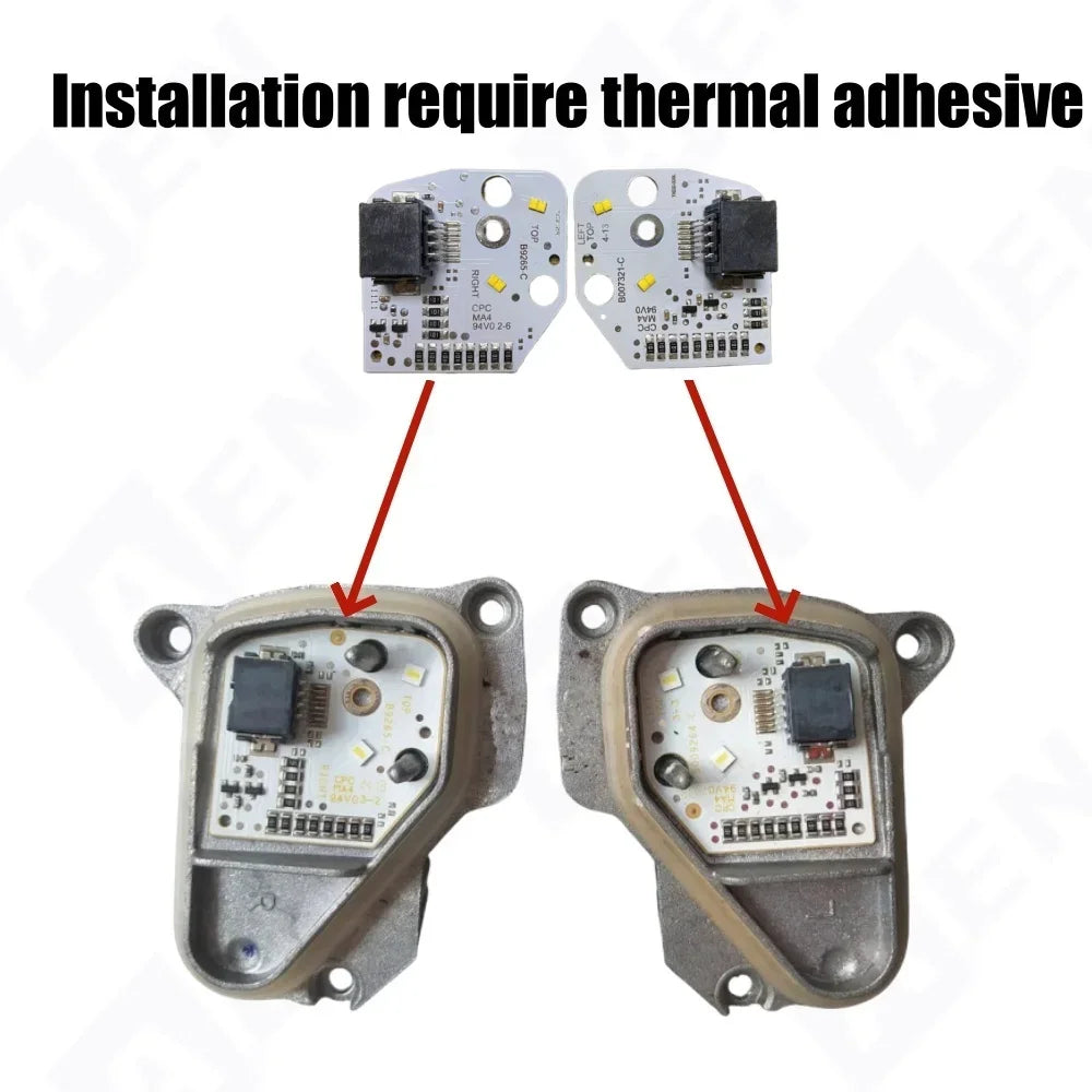 DRL Board For Seat Leon MK3 5F Cupra 5F0941475 5F0941476 DRL LED Daytime Running Lights Module 2013-2016 for
