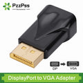 PzzPss DisplayPort To VGA Adapter 1080P Display Port DP Male