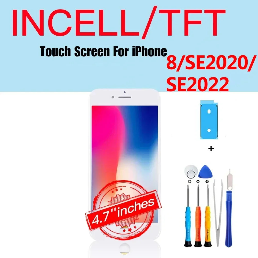PINZHNEG High Quality Screen LCD OEM For iPhone SE 2020 8 PLUS 6 6S 7 Plus Display Incell Replacement Screen 10 Years Warranty