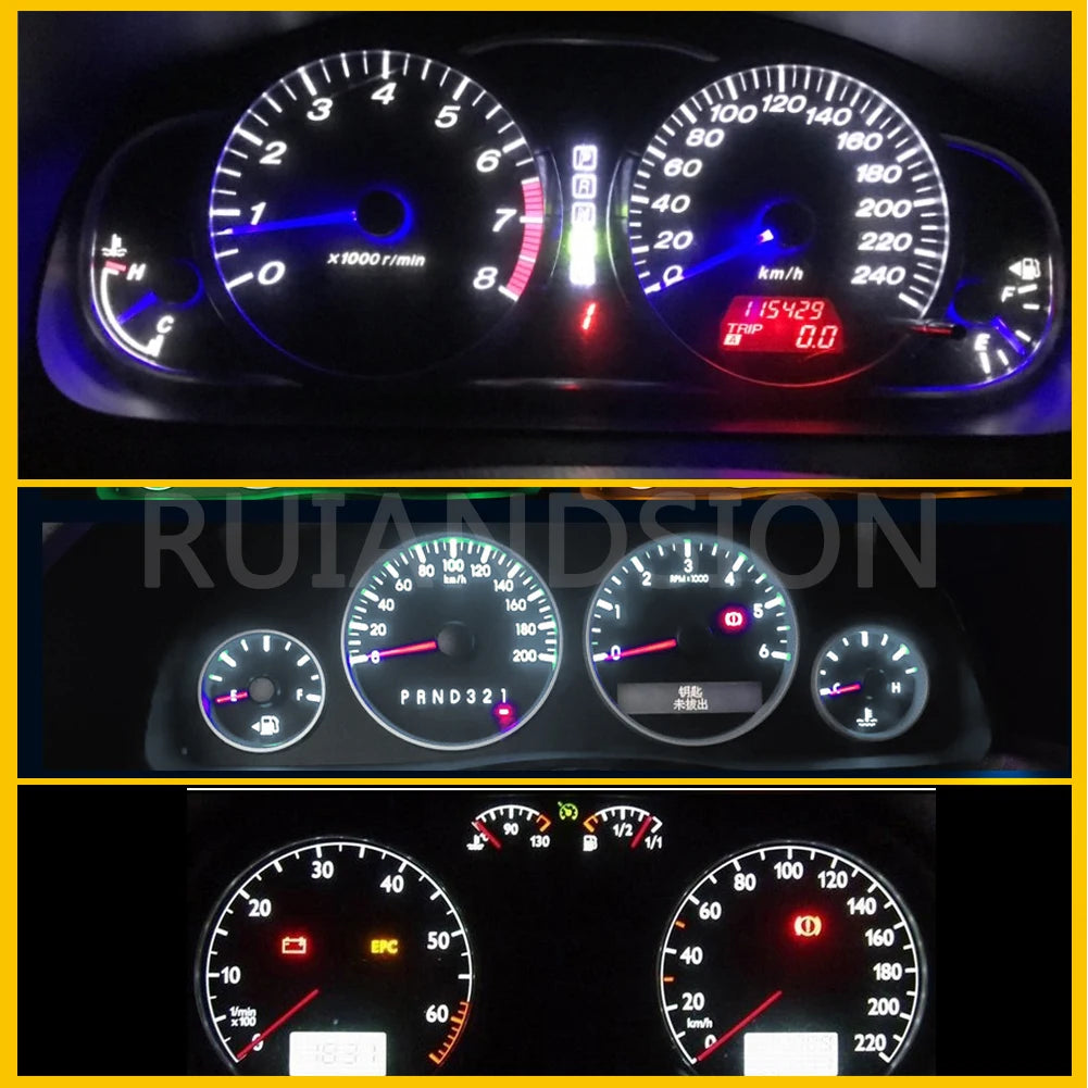 4Pcs BA7S T7 LLB281 GLB281 LED Car Bulb Interior Instrument 