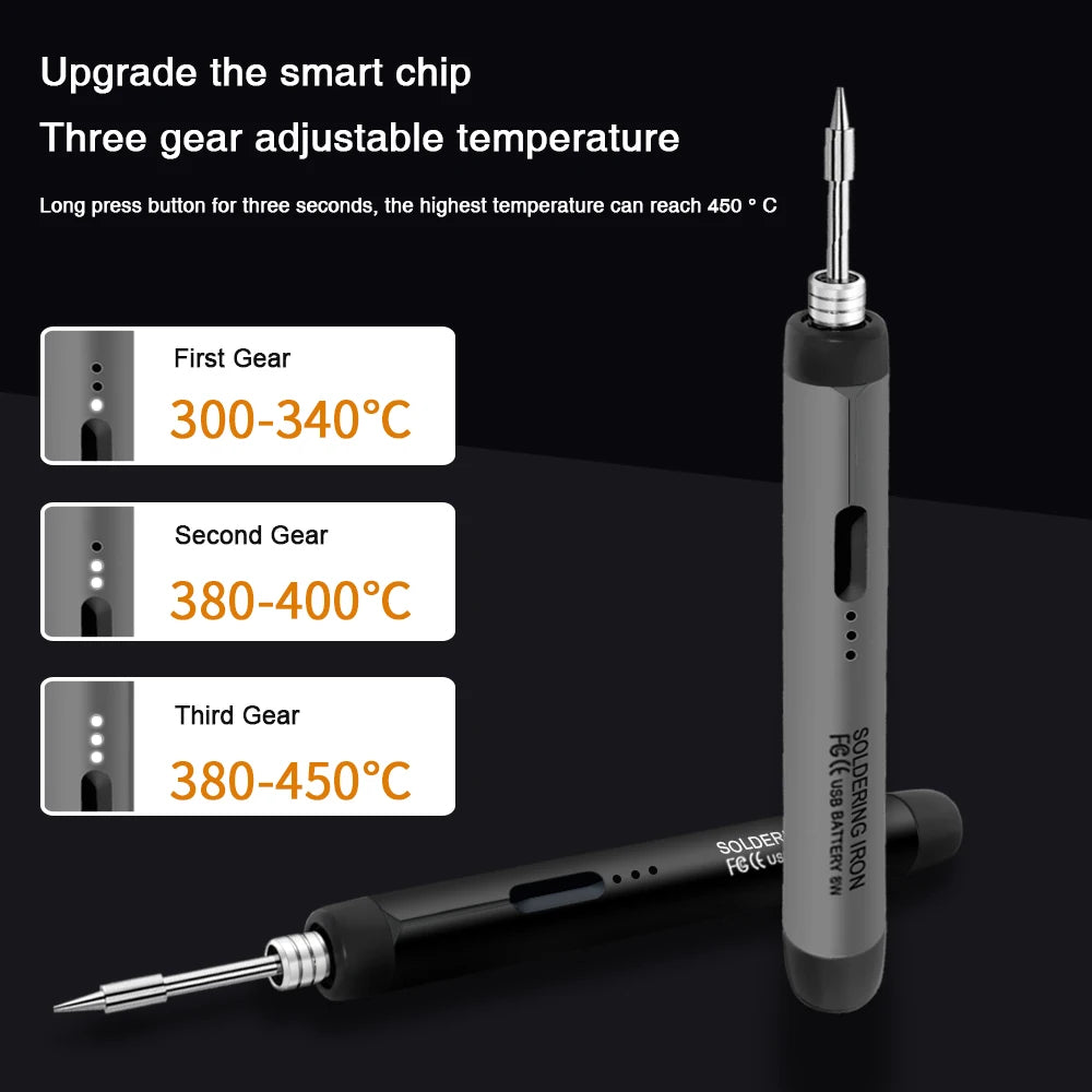 USB Soldering Iron Mini Small Soldering Iron Set Portable Ho