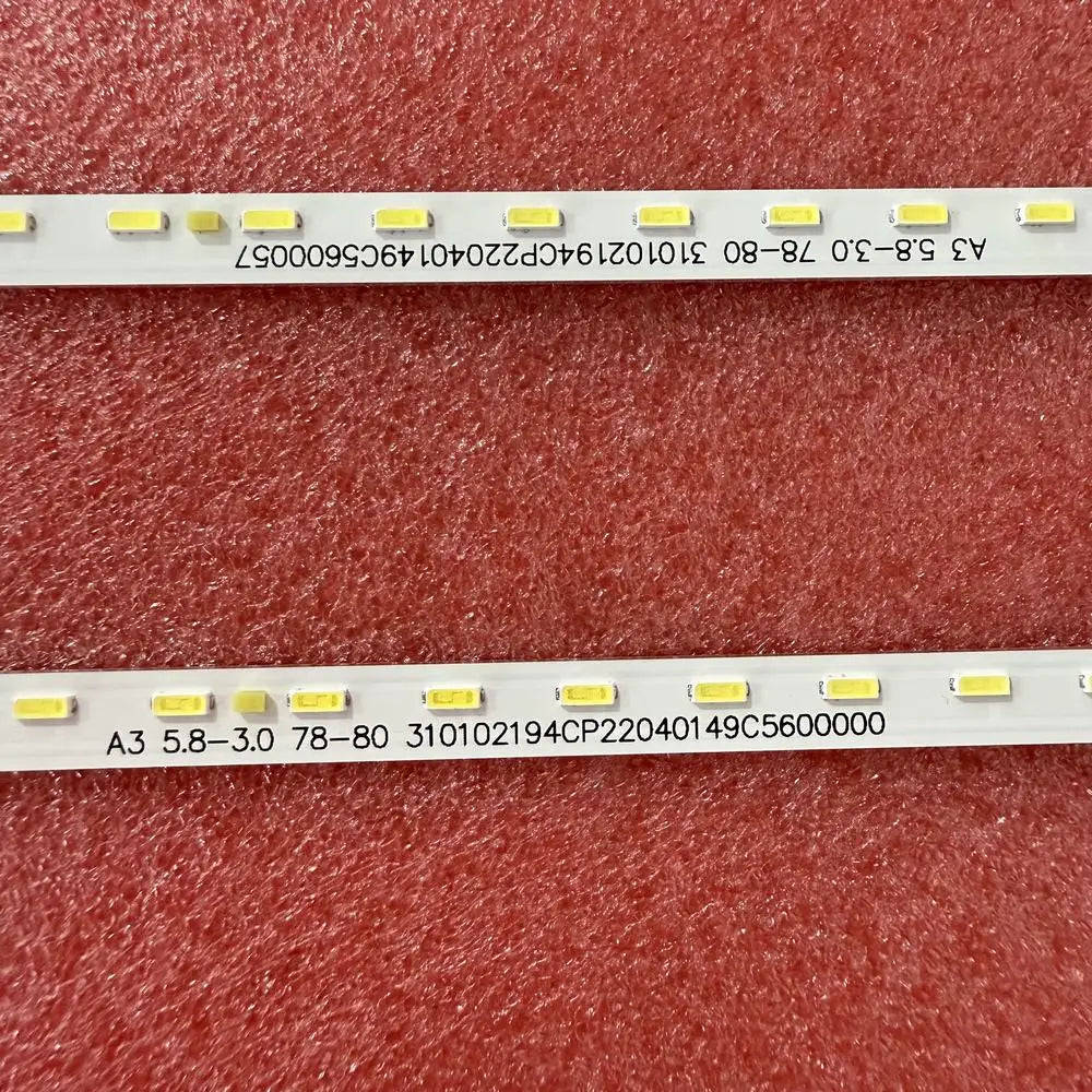 LED Backlight Strip for Sharp 4T-C60AJZA 4T-C60AL1X 4T-C60AH1X CRH-BV604014EMC1804841-L R - Replacement TV
