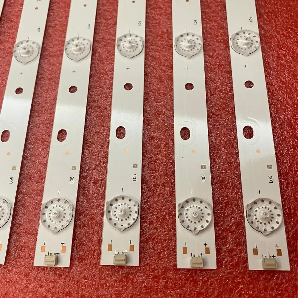 LED Backlight Strip for 8pcs LED Backlight Strip For Peerless 5020 AKAI 50' AKTV500 MS-L0967-L V2 V3 V4