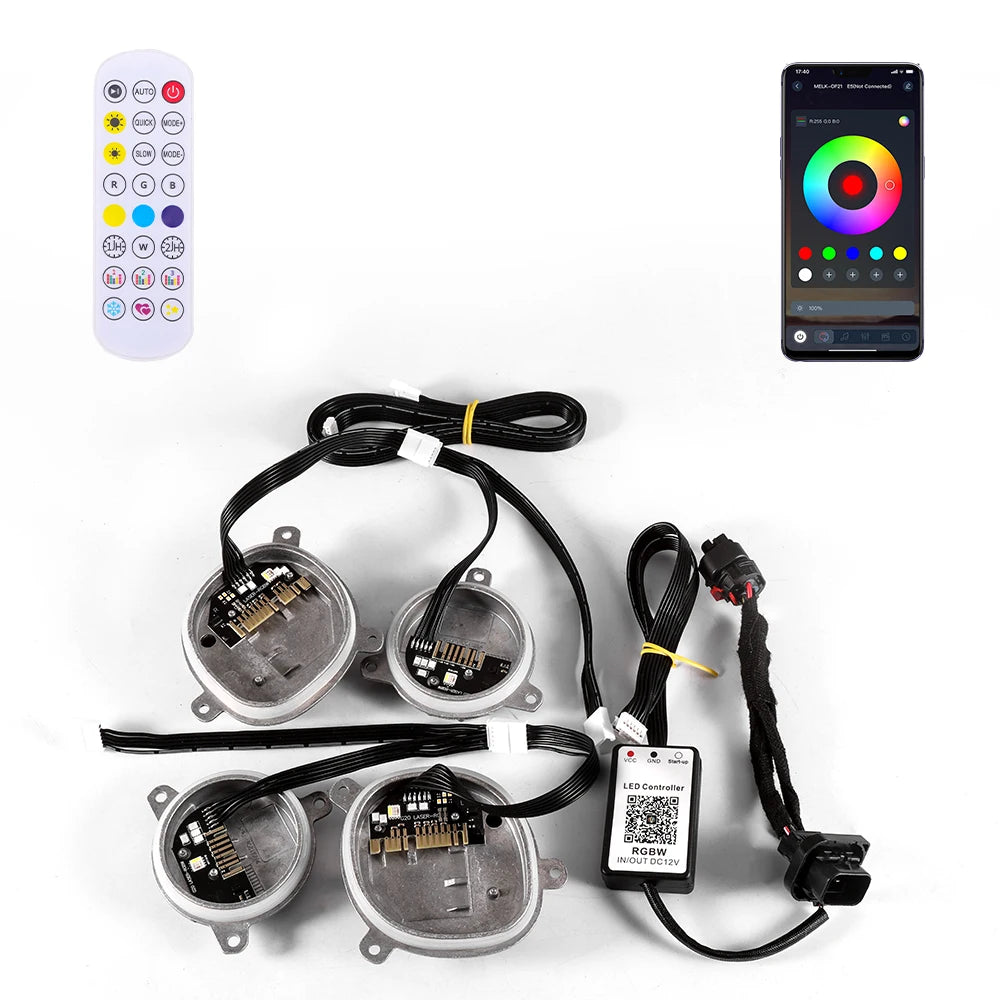 DRL RGB Multicolor LED Board CSL Style Daytime Running Lights Lemon RGB DRL for BMW G28 G21 G20