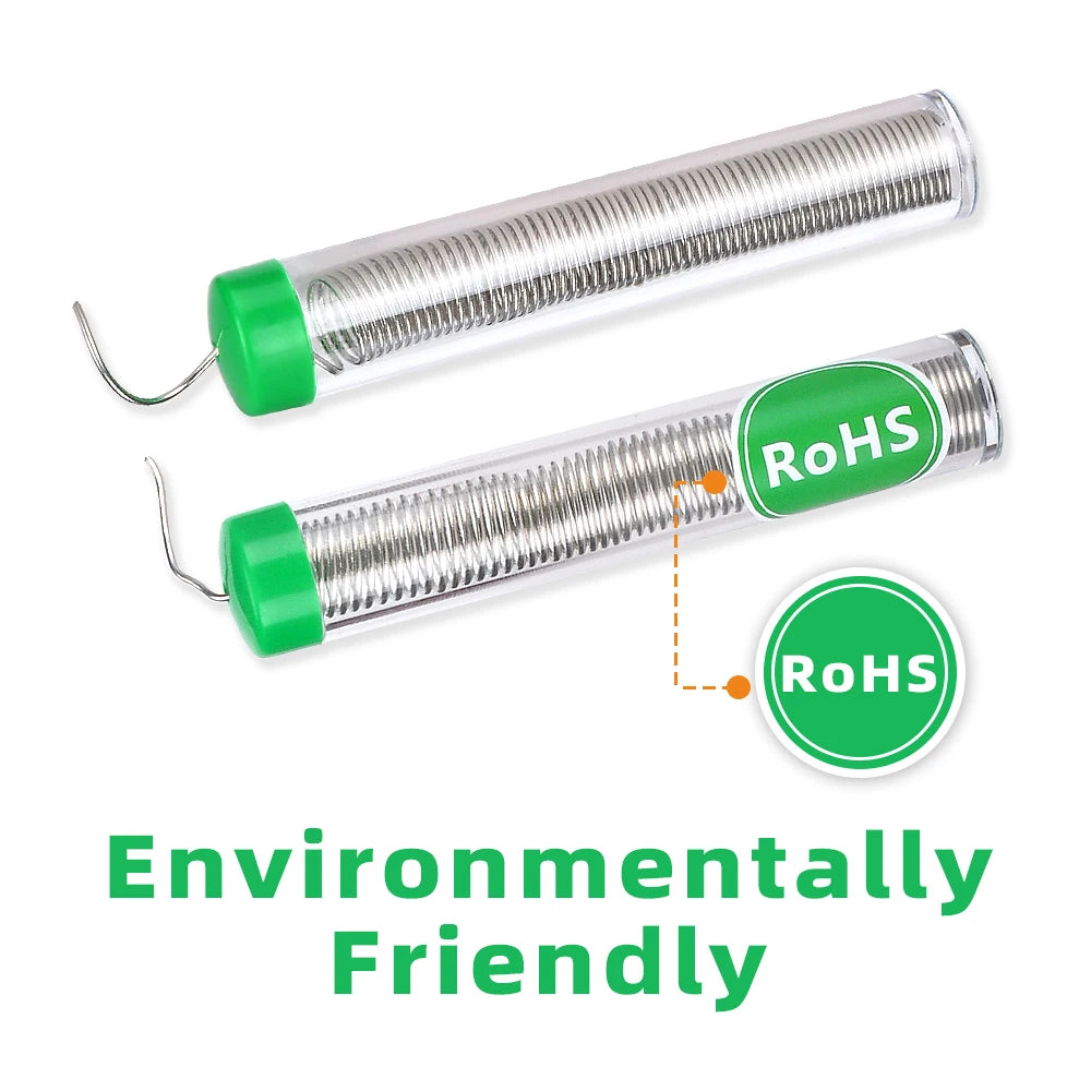 Lead Free Solder Wire 10G 0.8/1.0mm Tin Pen Portable Rosin C