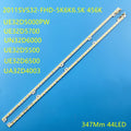 LED Backlight Strip for TV Backlight 2011SVS32 456K _ H1 _ 1CH _ PV LEFT44 RIGHT44 for LD320BGC-C1