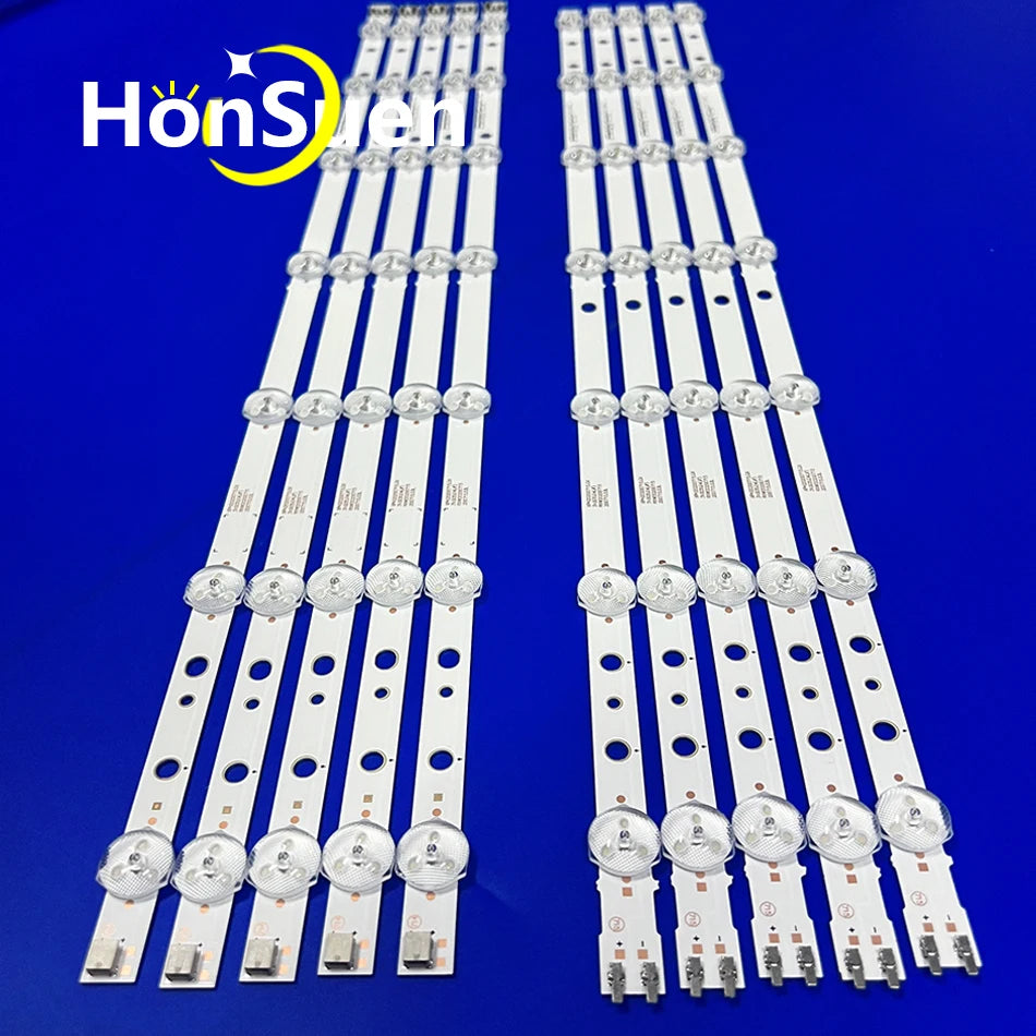 LED Backlight Strip for Original LED strip(10)For Samsung UE55H6203AK D3GE-550SMB-R0 UN55H6103AG UN55J6200