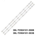 LED Backlight Strip for 3Pcs LED Backlight Strip 3BL-T5904101-008B 3BL-T5904101-003B for 32 inch Akai TVL323