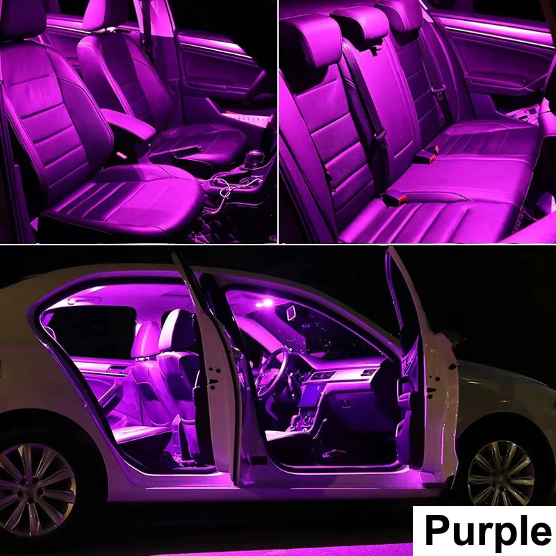 8Pcs Cars Accessories For Hyundai Porter 2 2010-2017 2018 2019 2020 2021 2022 2023 2024 Canbus LED Interior Light Bulb Tools
