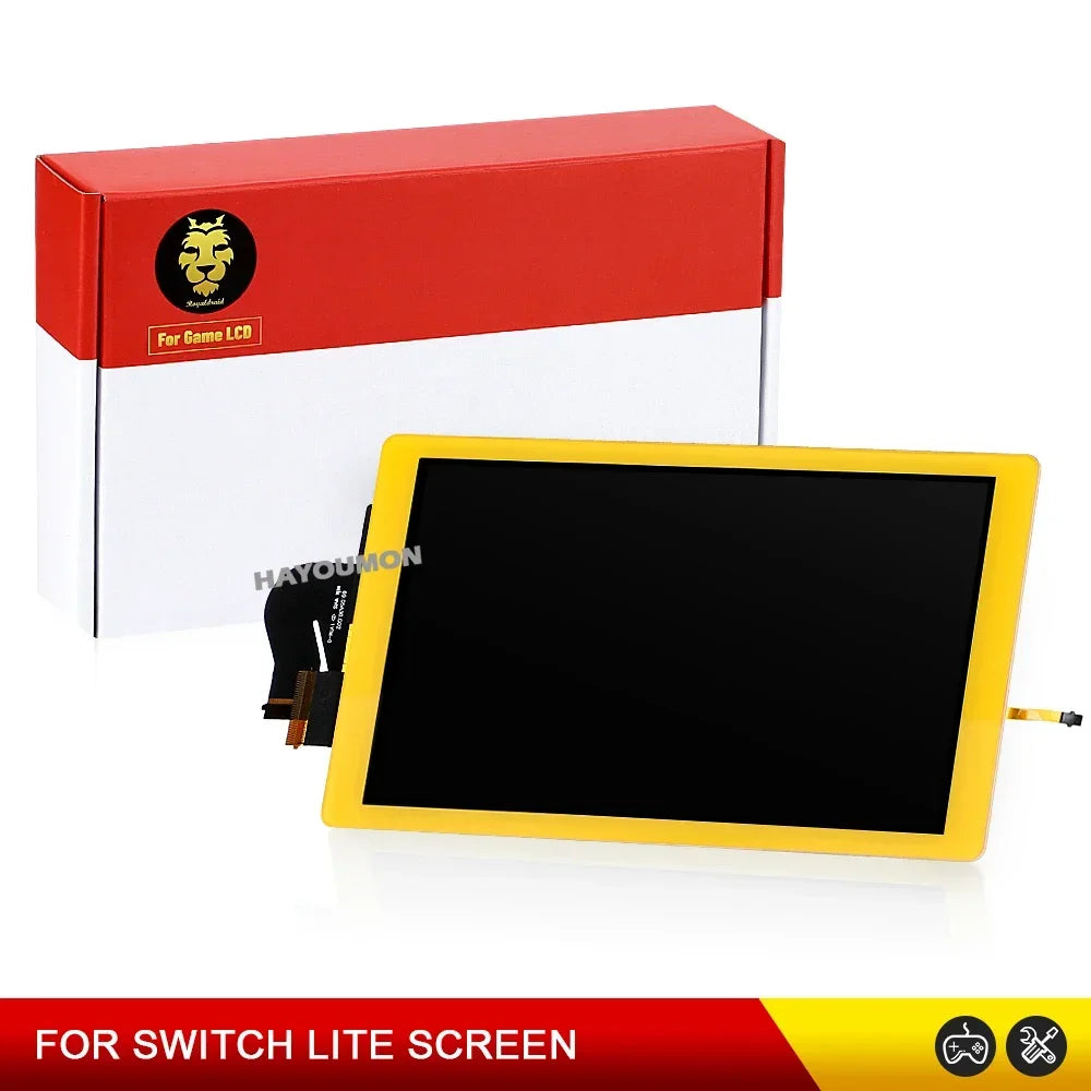 2IN1 for Switch Lite Original LCD Display with Touch Screen Full Fitted Assembly Replacement for Switch Lite Screen