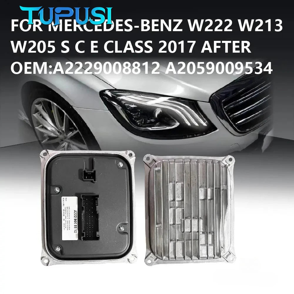 Headlight DRL Ballast Control Module Ballast For Mercedes-Benz W205 W222 W213 PXL2 need to program for