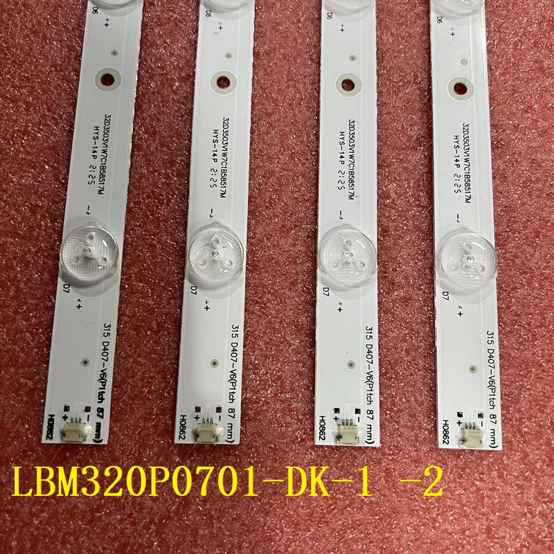 LED Backlight Strip for Sharp LC-32LD165E LC-32LD165RU LC-32LD166K EVERLIGHT LBM320P0701-DK-1