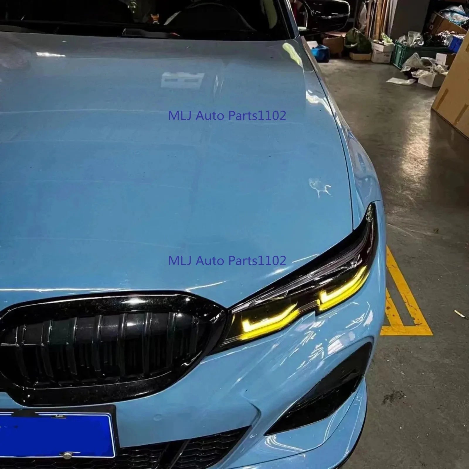 DRL LED Modules Board Set Fit Pre‑LCI Adaptive LED Headlight For BMW 3 Series G20 2019 2020 2021 2022 for BMW