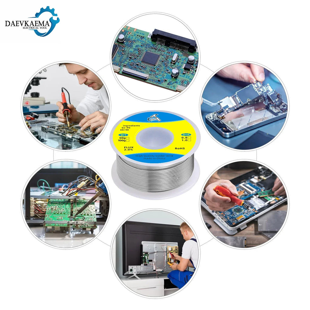 100g Quality Soldering Wire Tin Solder Wire 60/40 or 25/75 M