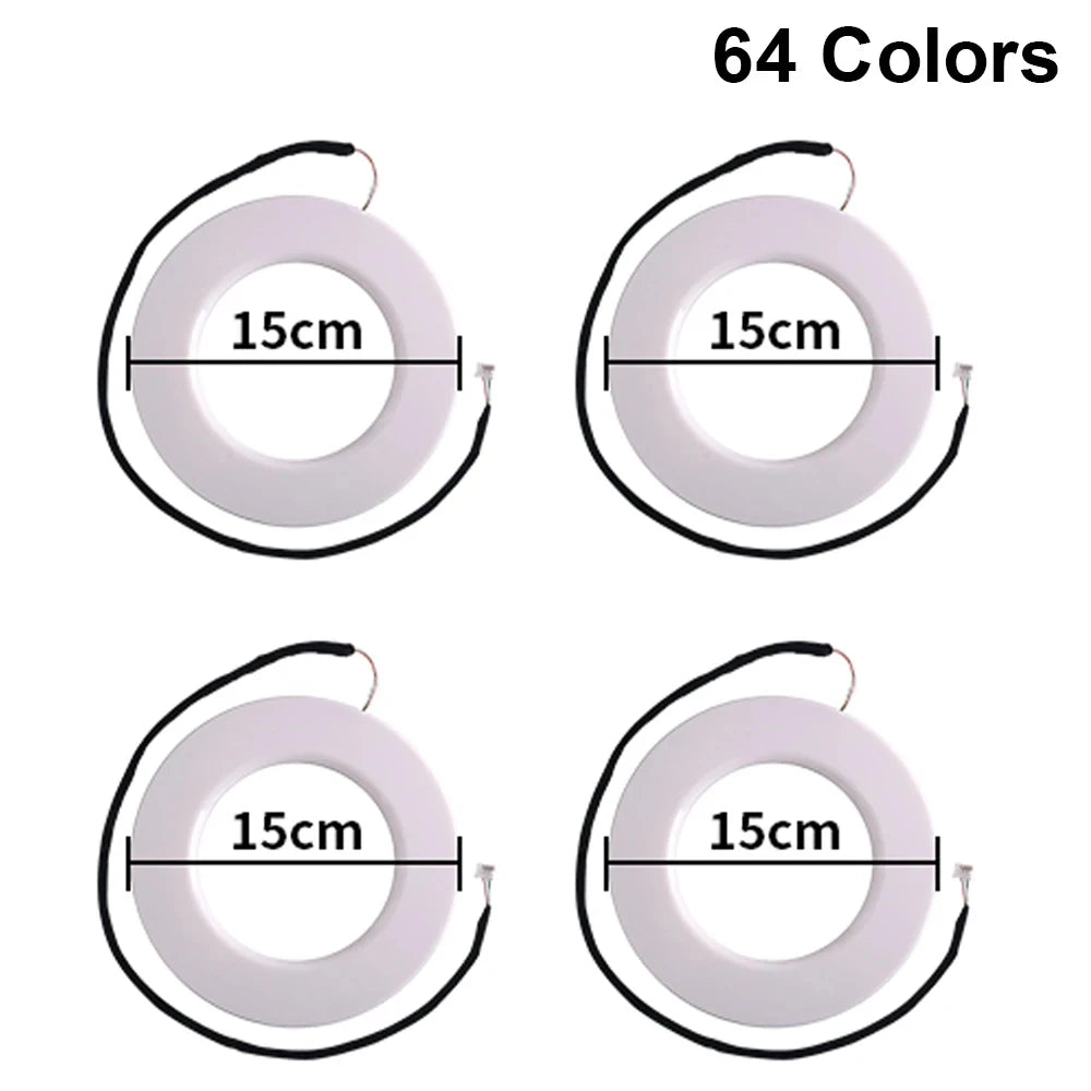 Dual Zone 18/22 in 1 Ambient Light Parts 64 Colors RGB Main 
