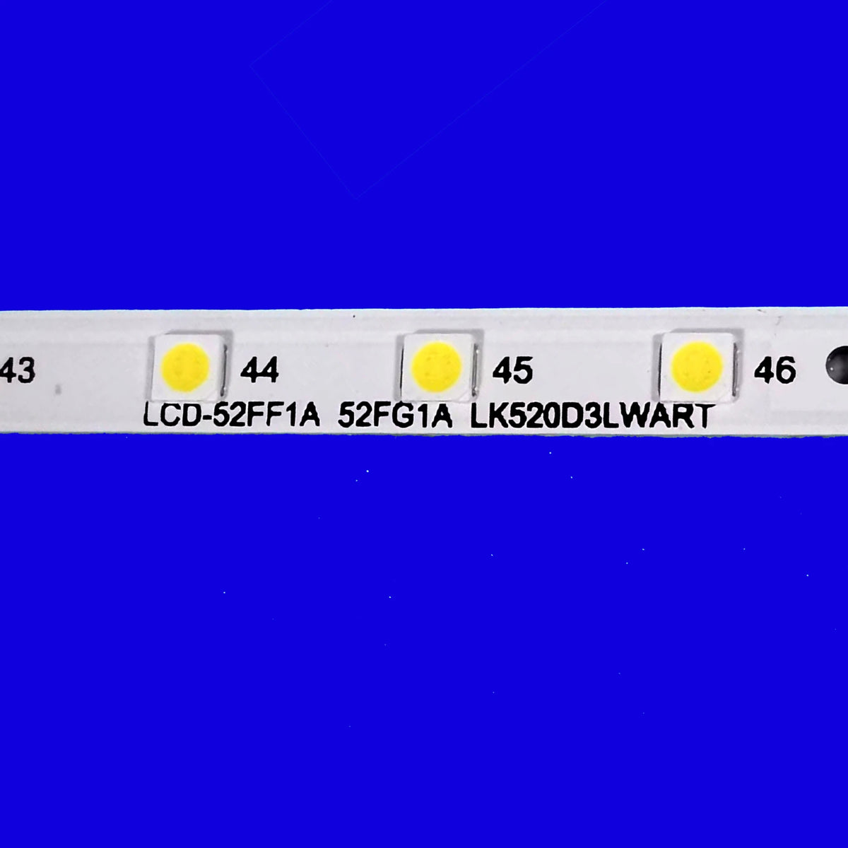 LED Backlight Strip for52LED For Sharp LC-52LE810UN LCD-52FF1A LCD-52FG1A 52FG1A LK520D3LWA2Z RUNGK4460TPZZ
