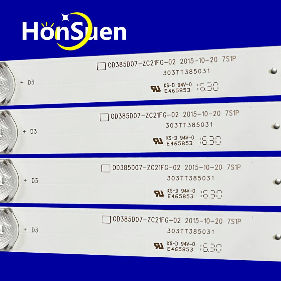 LED Backlight Strip for Speler Sp-led39 0D385D07-ZC21FG-02 7S1P 303TT385031 - Replacement TV Backlight Strip