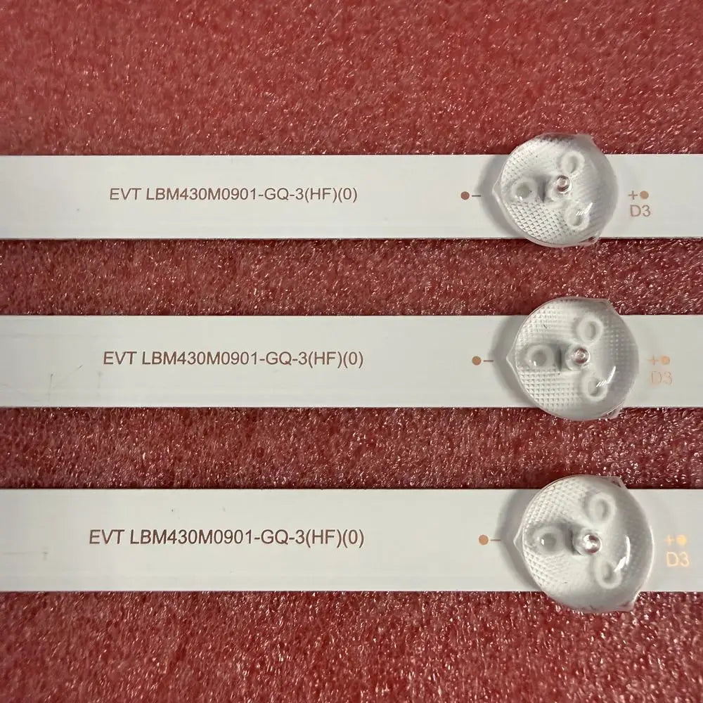 LED Backlight Strip for Xiaomi L43M6-6AEU LBM430M0901-GQ-3(HF) HV430QUB_F70 TPT430WR-QUBF70.K - Replacement